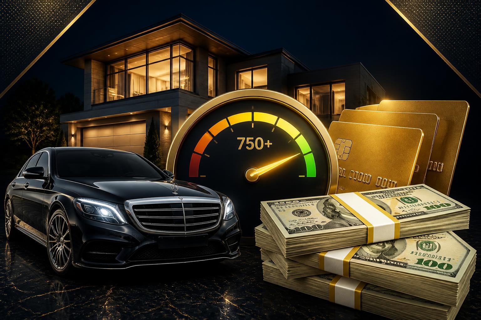 The 4Sho lifestyle — cars, homes, money, and an elite credit score